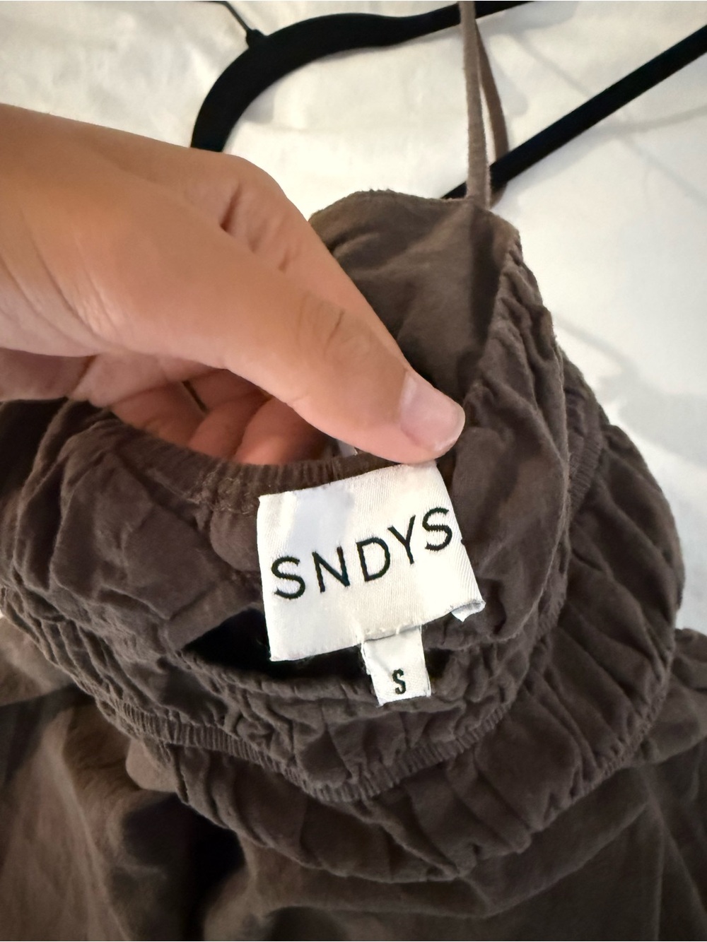 SYNDYS Revolve Brown Mini Dress - Picture 3 of 3